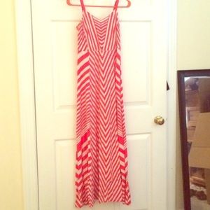 Anthropologie cotton maxi dress